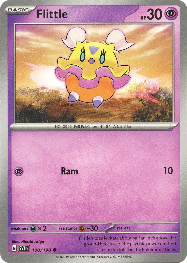 Flittle - 100/198 [100/198] [Scarlet & Violet Base Set] Reverse Holofoil