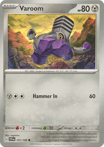 Varoom - 141/198 [141/198] [Scarlet & Violet Base Set] Reverse Holofoil