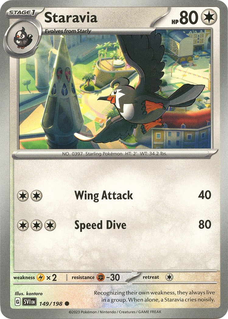 Staravia [149/198] [Scarlet & Violet Base Set] Reverse Holofoil