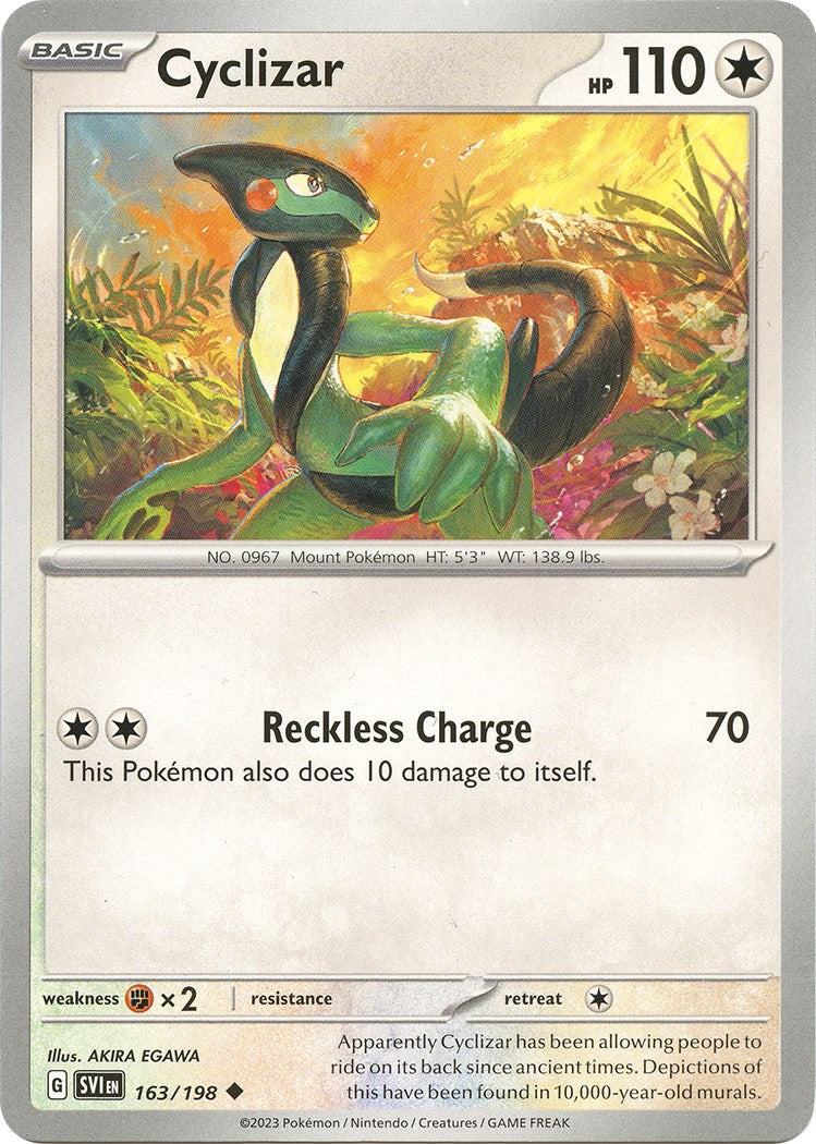 Cyclizar - 163/198 [163/198] [Scarlet & Violet Base Set] Reverse Holofoil