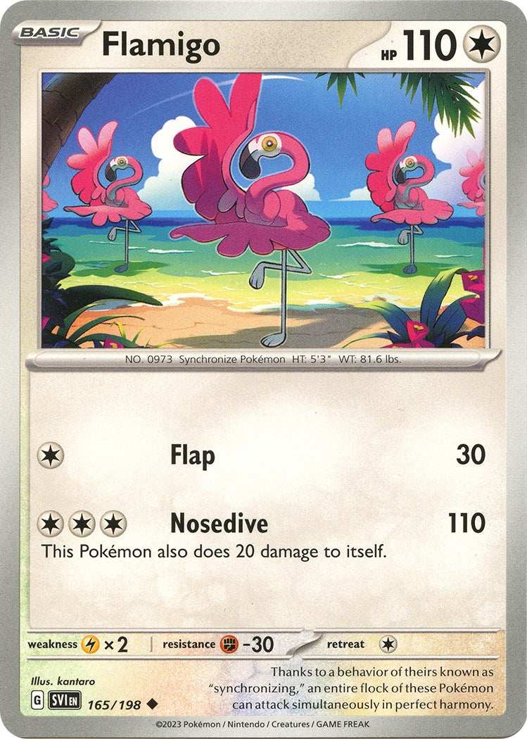 Flamigo [165/198] [Scarlet & Violet Base Set] Reverse Holofoil