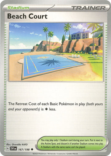 Beach Court [167] - (SV01 Scarlet & Violet Base Set)