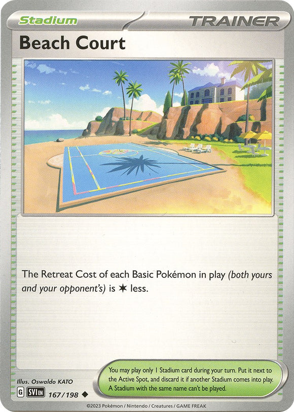 Beach Court [167] - (SV01 Scarlet & Violet Base Set)