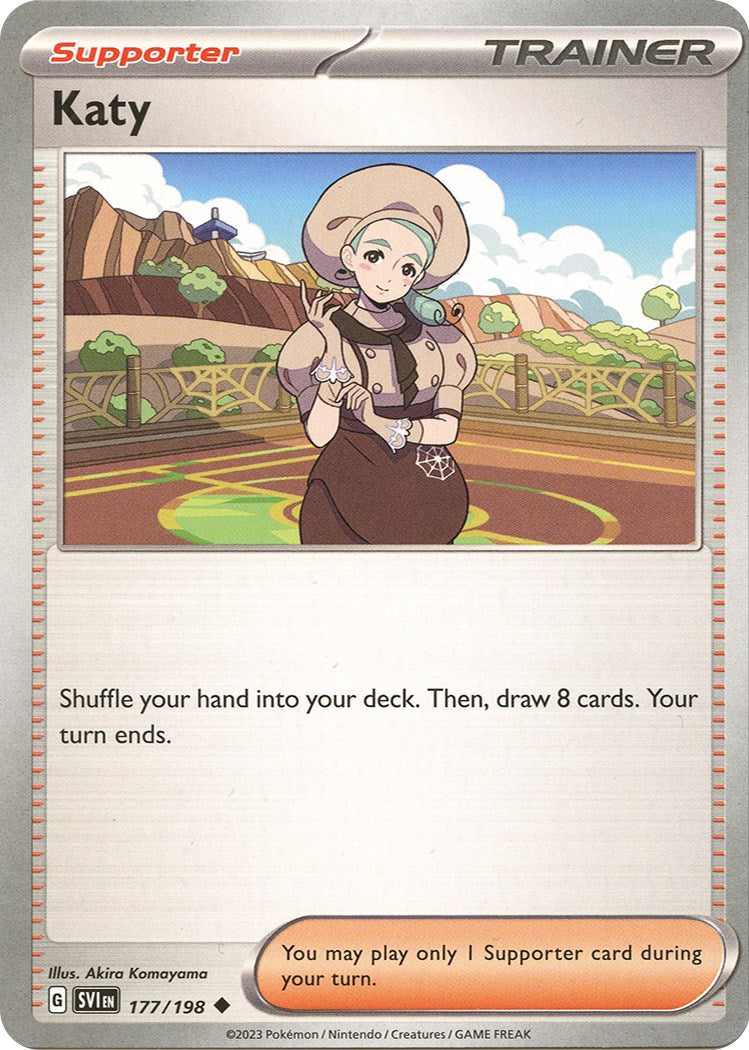 Katy - 177/198 [177/198] [Scarlet & Violet Base Set] Reverse Holofoil