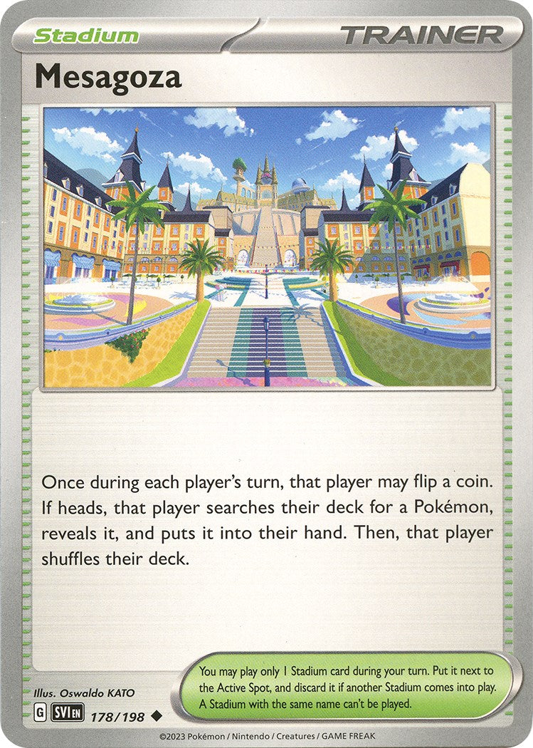 Mesagoza - 178/198 [178/198] [Scarlet & Violet Base Set] Reverse Holofoil