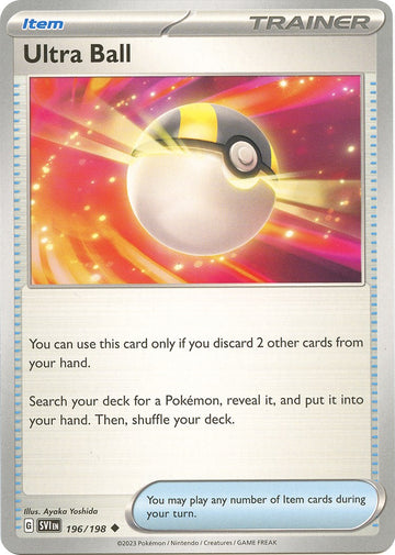 Ultra Ball [196/198] [Scarlet & Violet Base Set] Reverse Holofoil