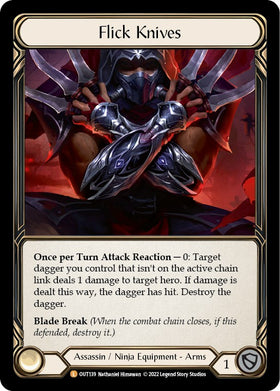 Flick Knives [OUT139] [Outsiders] Cold Foil