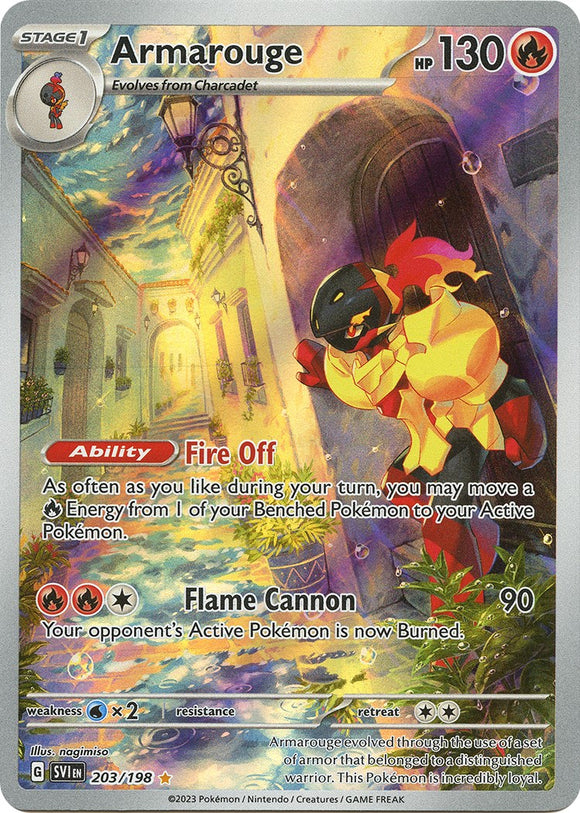 Armarouge - 203/198 [203] - (SV01 Scarlet & Violet Base Set) Holofoil