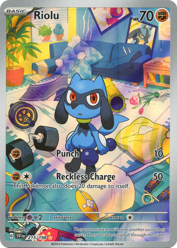 Riolu - 215/198 [215] - (SV01 Scarlet & Violet Base Set) Holofoil
