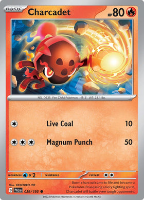 Charcadet [039/193] [Paldea Evolved]