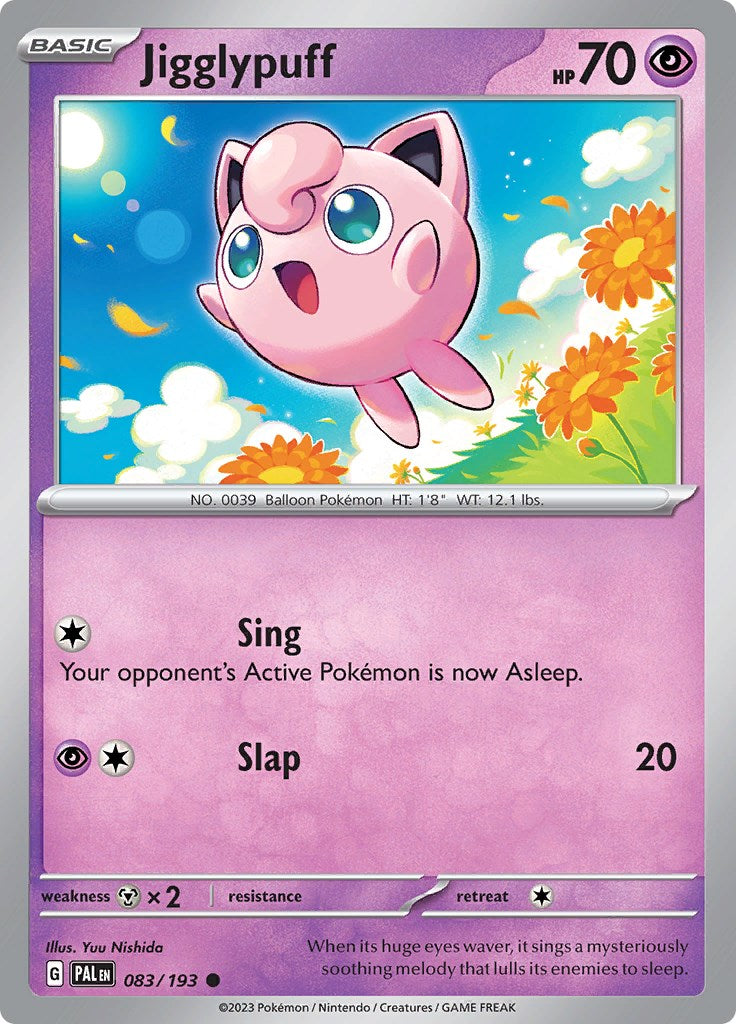 Jigglypuff [083/193] [Paldea Evolved] Reverse Holofoil
