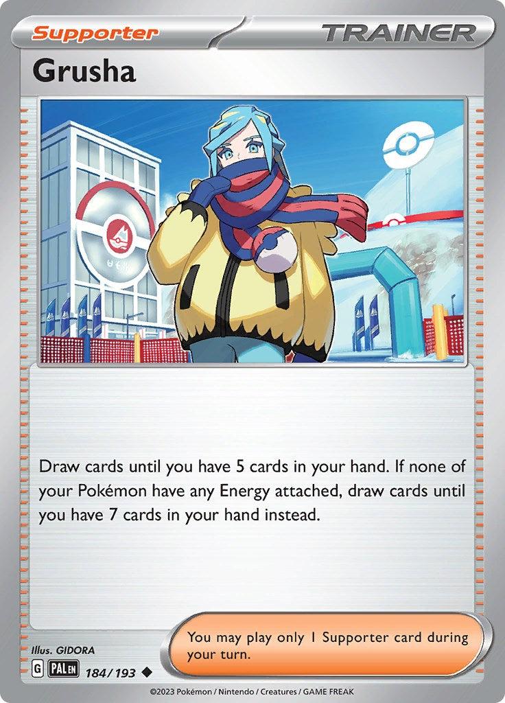 Grusha - 184/193 [184/193] [Paldea Evolved] Reverse Holofoil