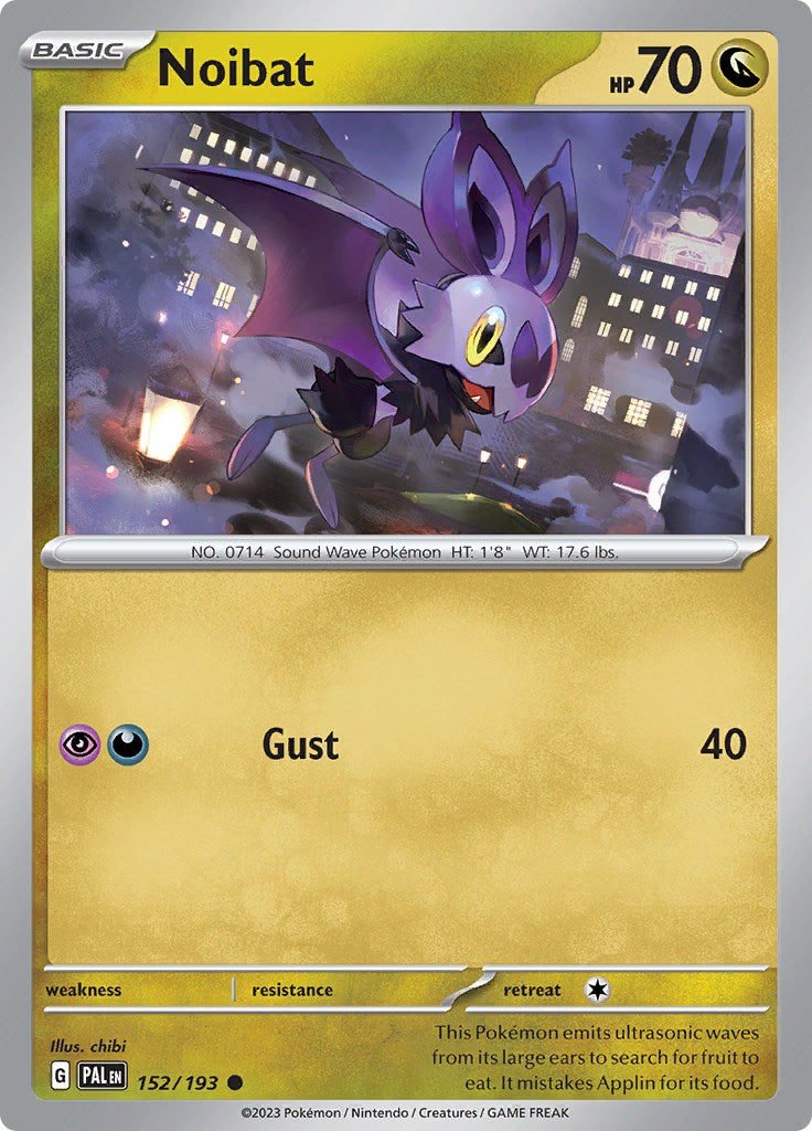 Noibat [152/193] [Paldea Evolved] Reverse Holofoil