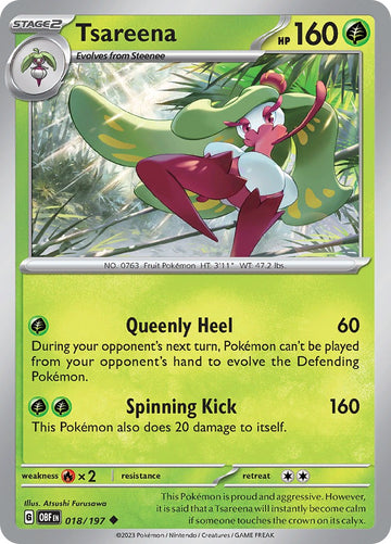 Tsareena (018/197) [Scarlet & Violet: Obsidian Flames]