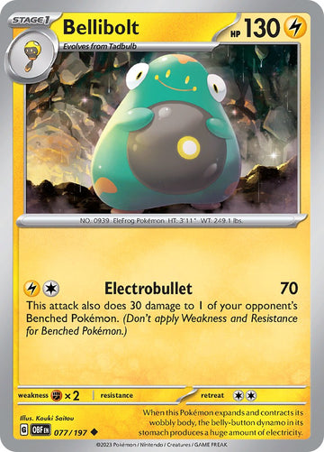 Bellibolt (077/197) [Scarlet & Violet: Obsidian Flames]