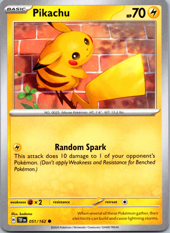 Pikachu [051/162] - (Temporal Forces)
