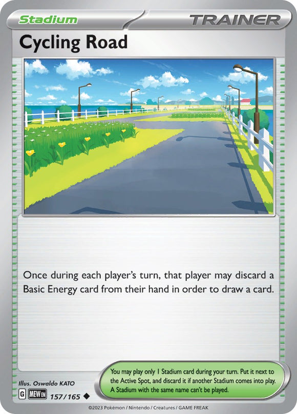 Cycling Road (157/165) [Scarlet & Violet:  151] Reverse Holofoil