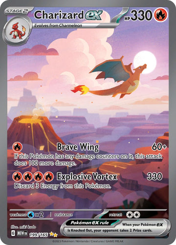 Charizard ex (199/165) [Scarlet & Violet:  151] Holofoil