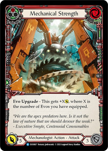 Mechanical Strength (Red) [EVO067] [Bright Lights]