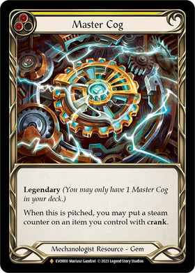 Master Cog [EVO000] [Bright Lights] Cold Foil