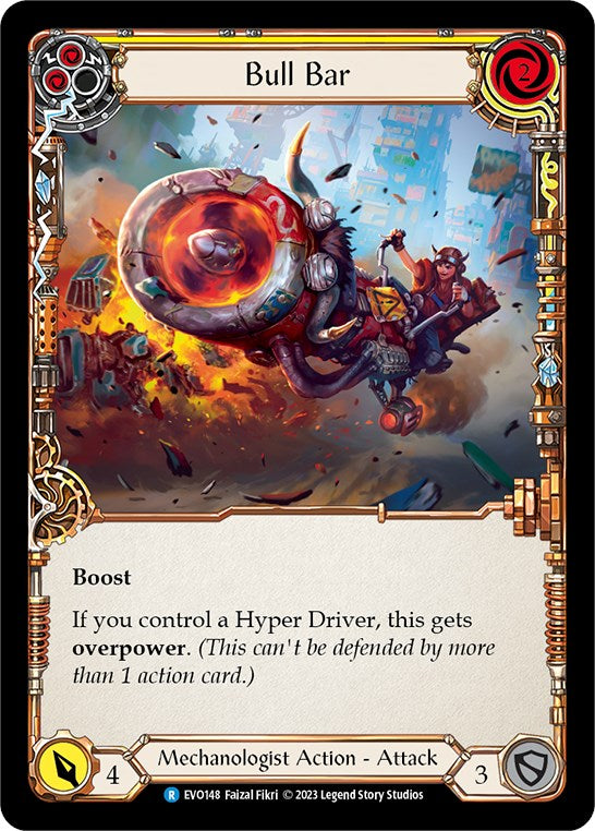 Bull Bar (Yellow) [EVO148] [Bright Lights] Rainbow Foil