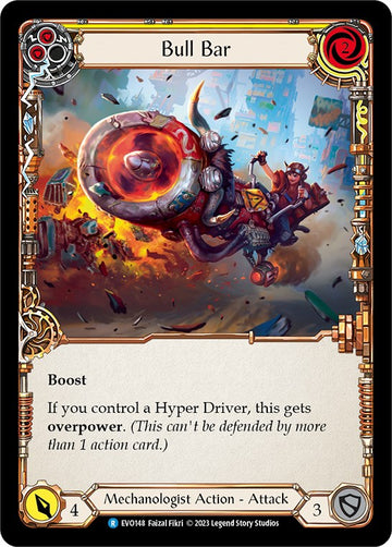 Bull Bar (Yellow) [EVO148] [Bright Lights] Rainbow Foil