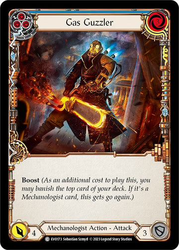 Gas Guzzler (Blue) [EVO173] [Bright Lights] Rainbow Foil