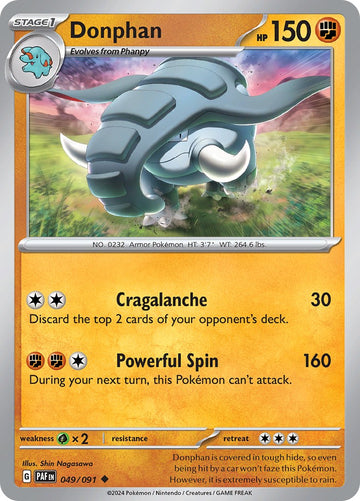 Donphan [049/091] - (Paldean Fates) Reverse Holofoil