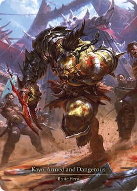 Kayo, Armed and Dangerous (Marvel) [HVY001] [Heavy Hitters] Cold Foil