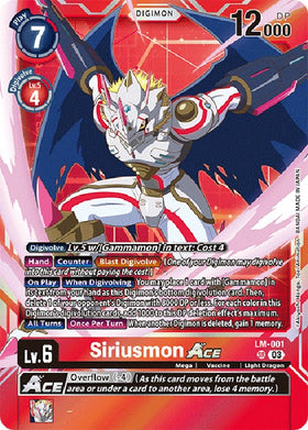 Siriusmon ACE (English Exclusive) [LM-001 SR] [Exceed Apocalypse] Foil