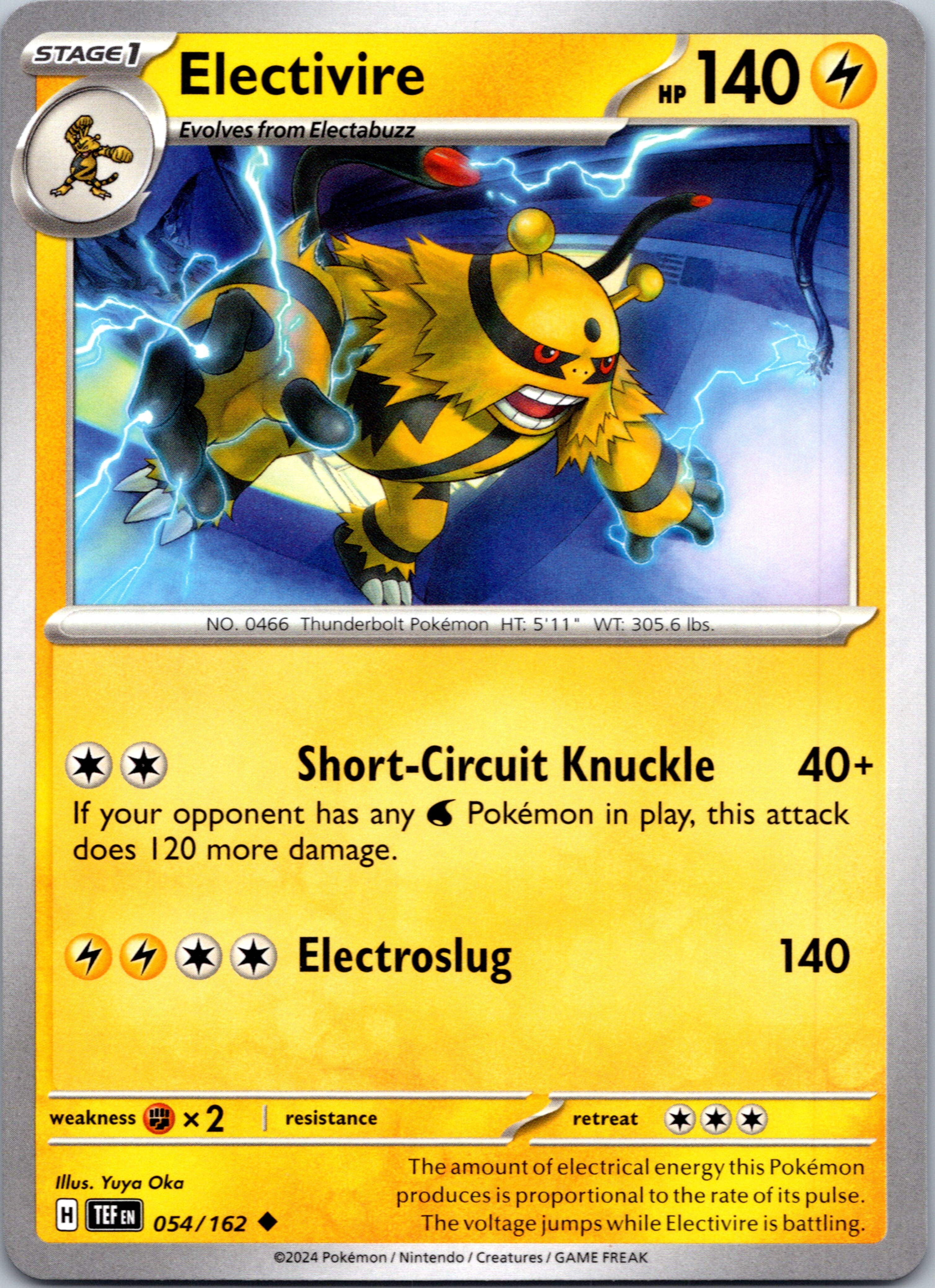 Electivire [54/162] - (Temporal Forces)