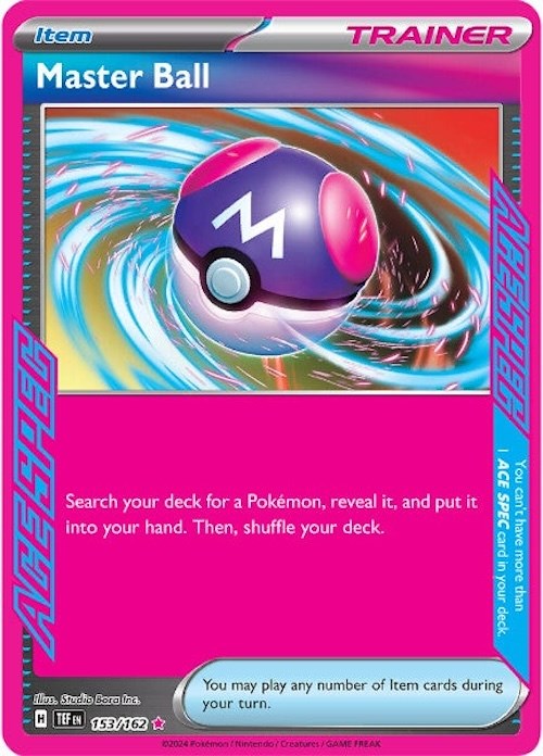 Master Ball [153/162] - (Temporal Forces) Holofoil