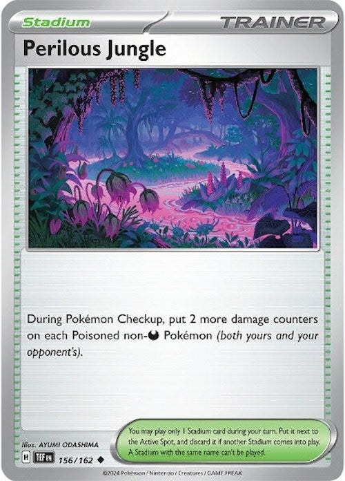 Perilous Jungle [156/162] - (Temporal Forces) Reverse Holofoil