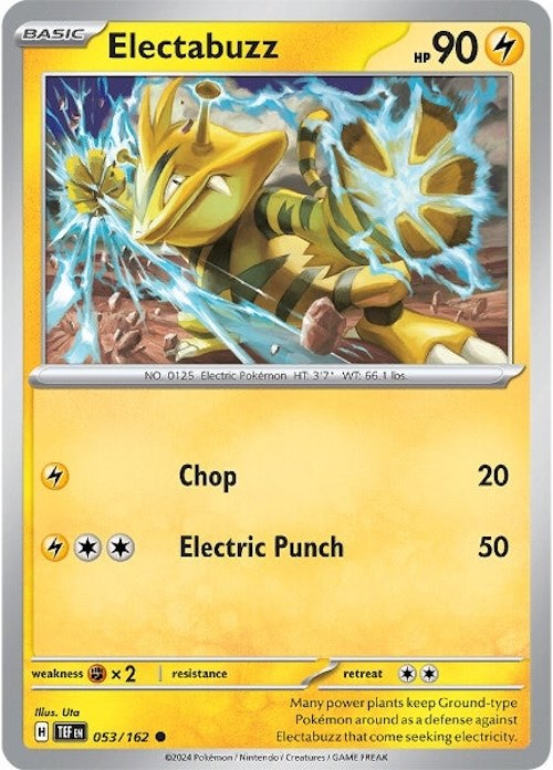 Electabuzz [53/162] - (Temporal Forces) Reverse Holofoil