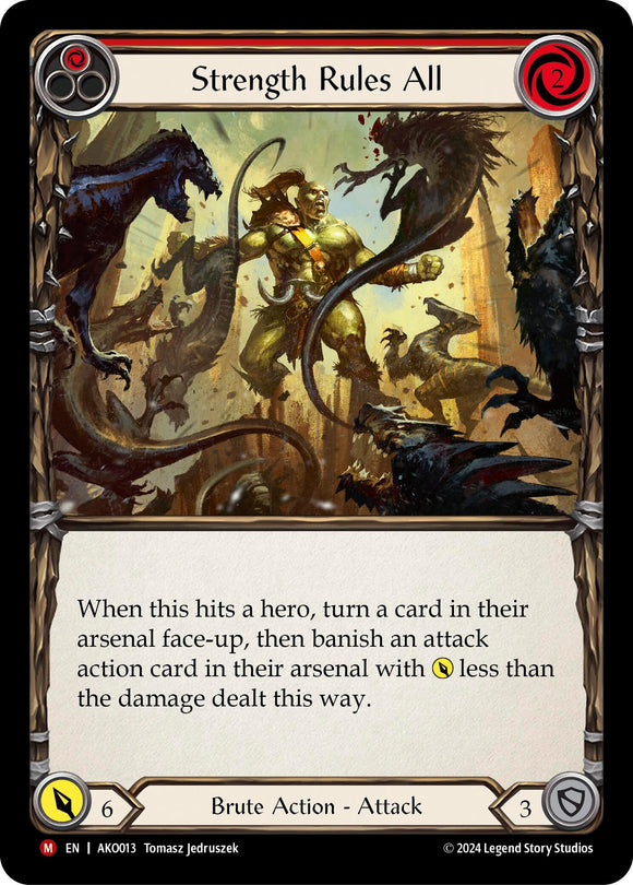 Strength Rules All [AKO013] [Armory Deck: Kayo] Rainbow Foil