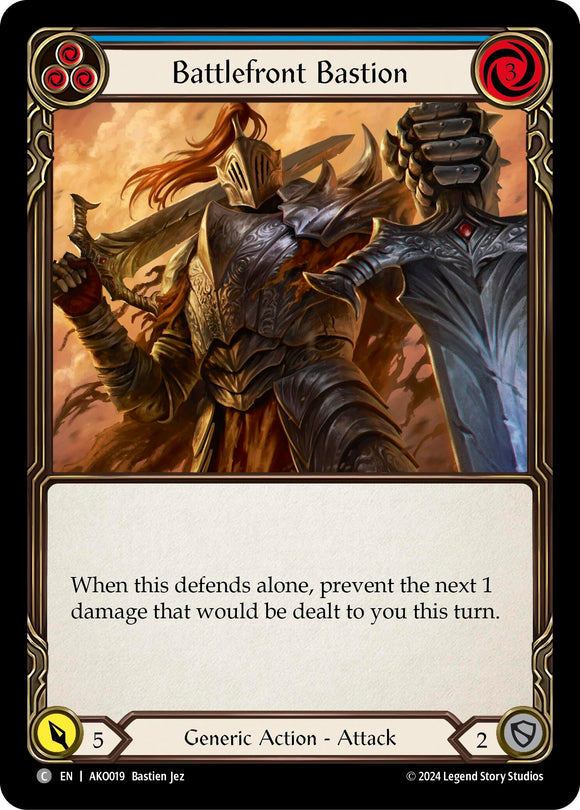 Battlefront Bastion [AKO019] [Armory Deck: Kayo]