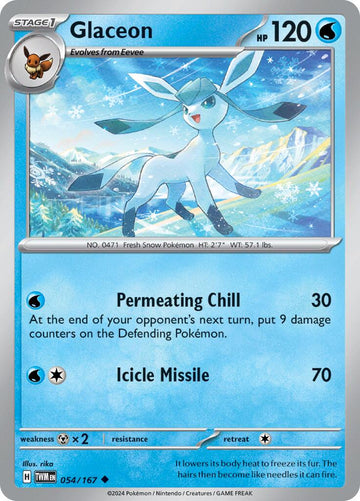 Glaceon [054/167] - (Twilight Masquerade)