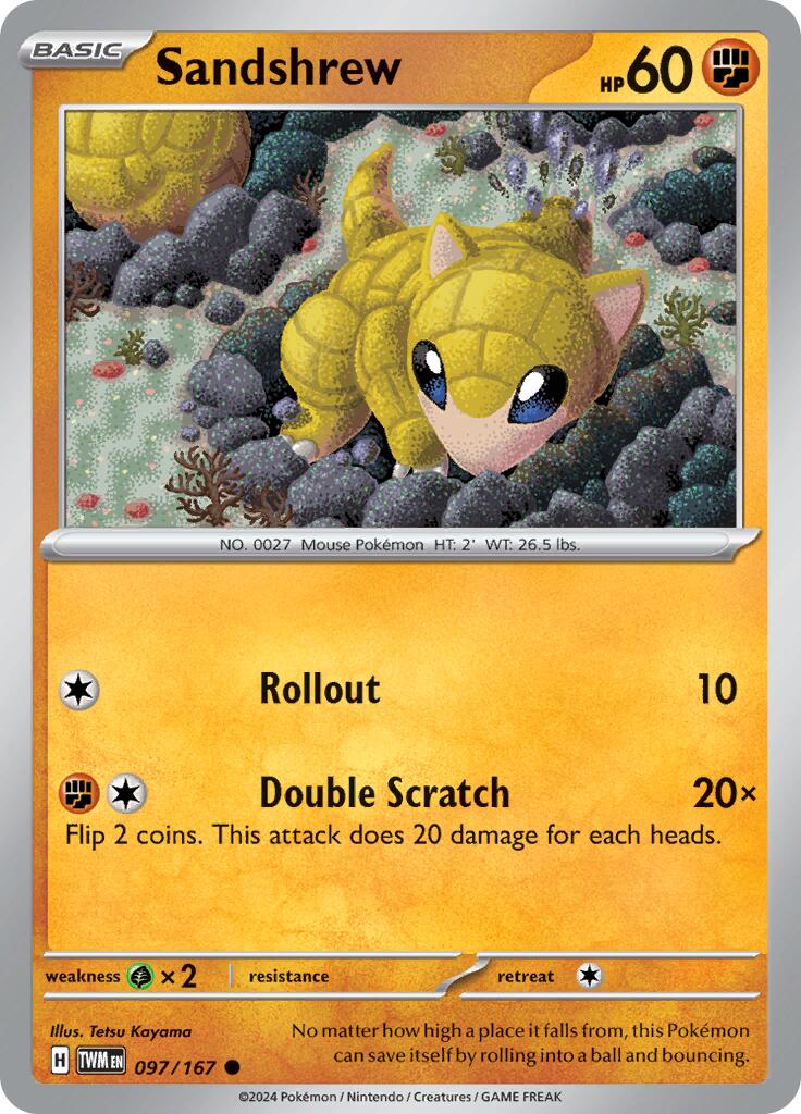 Sandshrew [97/167] - (Twilight Masquerade)