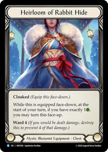Heirloom of Rabbit Hide [MST028] (Part the Mistveil) Cold Foil
