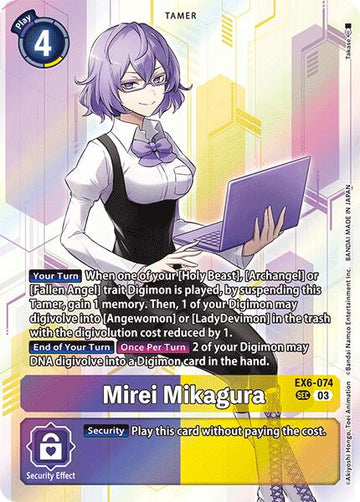 Mirei Mikagura [EX6-074-SCR] [Infernal Ascension] Foil