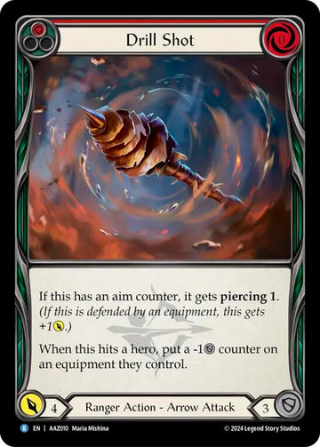 Drill Shot (Red) [AAZ010] [Armory Deck: Azalea]