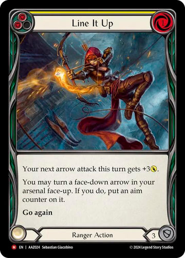 Line It Up [AAZ024] [Armory Deck: Azalea] Rainbow Foil