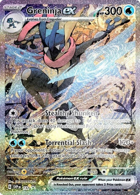 Greninja ex [132] - (SV Scarlet & Violet Promo Cards) Holofoil