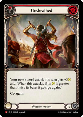 Unsheathed [ROS248] [Rosetta] Rainbow Foil