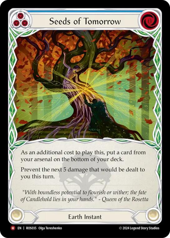 Seeds of Tomorrow [ROS035] (Rosetta) Rainbow Foil