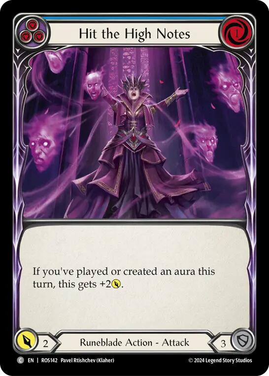 Hit the High Notes (Blue) [ROS142] [Rosetta]