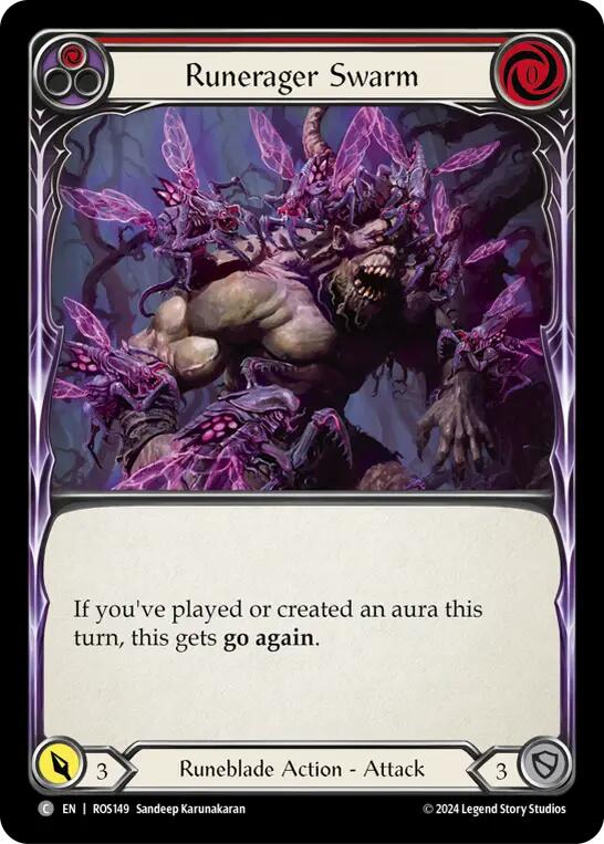 Runerager Swarm (Red) [ROS149] [Rosetta] Rainbow Foil