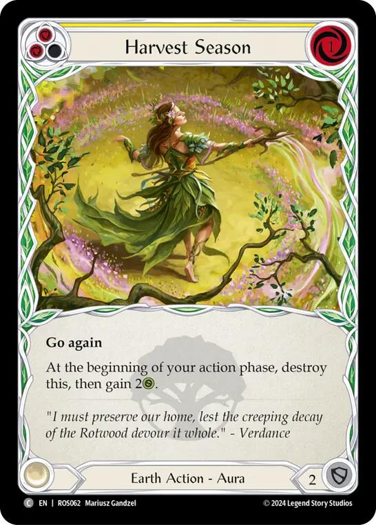 Harvest Season (Yellow) [ROS062] [Rosetta]