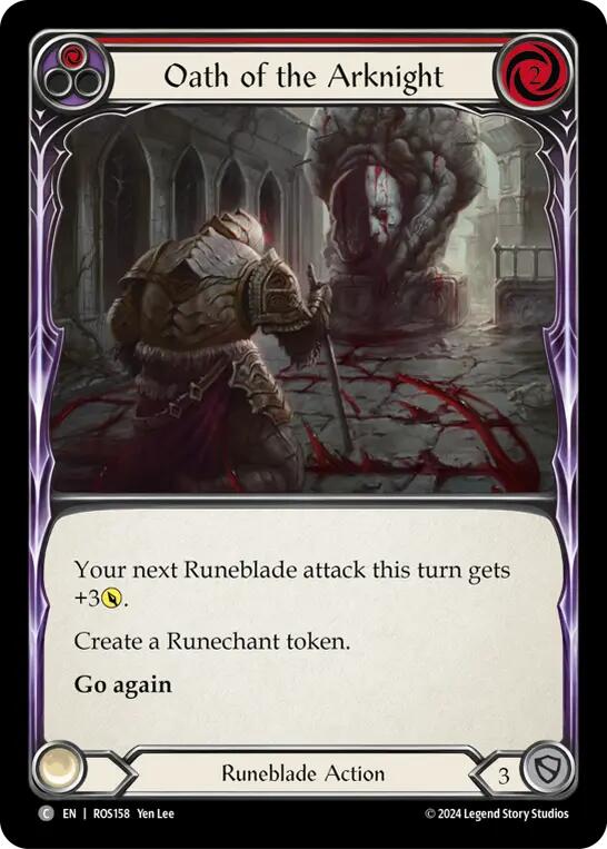 Oath of the Arknight (Red) [ROS158] [Rosetta]