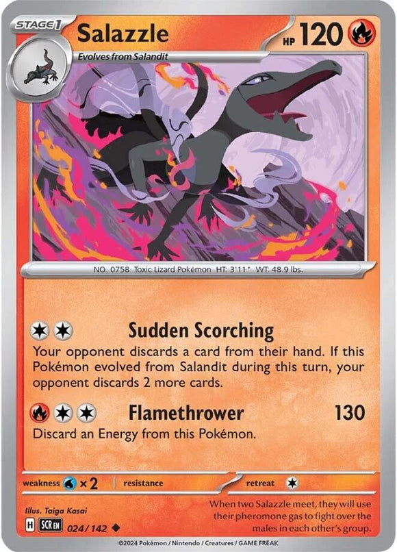 Salazzle [024/142] - (Stellar Crown)